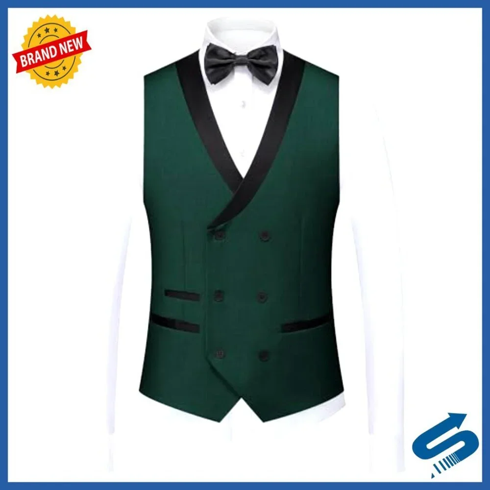 Slim Fit 3-Piece Tuxedo Suit Set for Prom Business Formal Wear